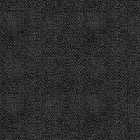 MASF1841 Black Herringbone || Woolies Flannel