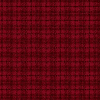 MASF18502 Red Plaid || Woolies Flannel