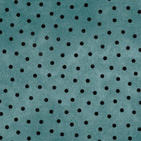 MASF18506 Teal Polka Dots || Woolies Flannel