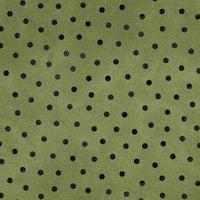 MASF18506 Green Polka Dots || Woolies Flannel