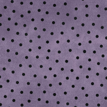MASF18506 Purple Polka Dots || Woolies Flannel