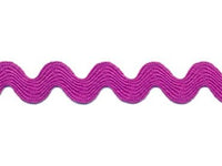 Large Magenta Ric Rac - 1 yd Cut