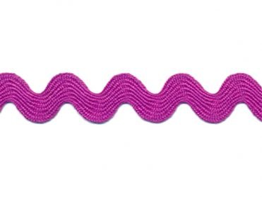 Large Magenta Ric Rac - 1 yd Cut