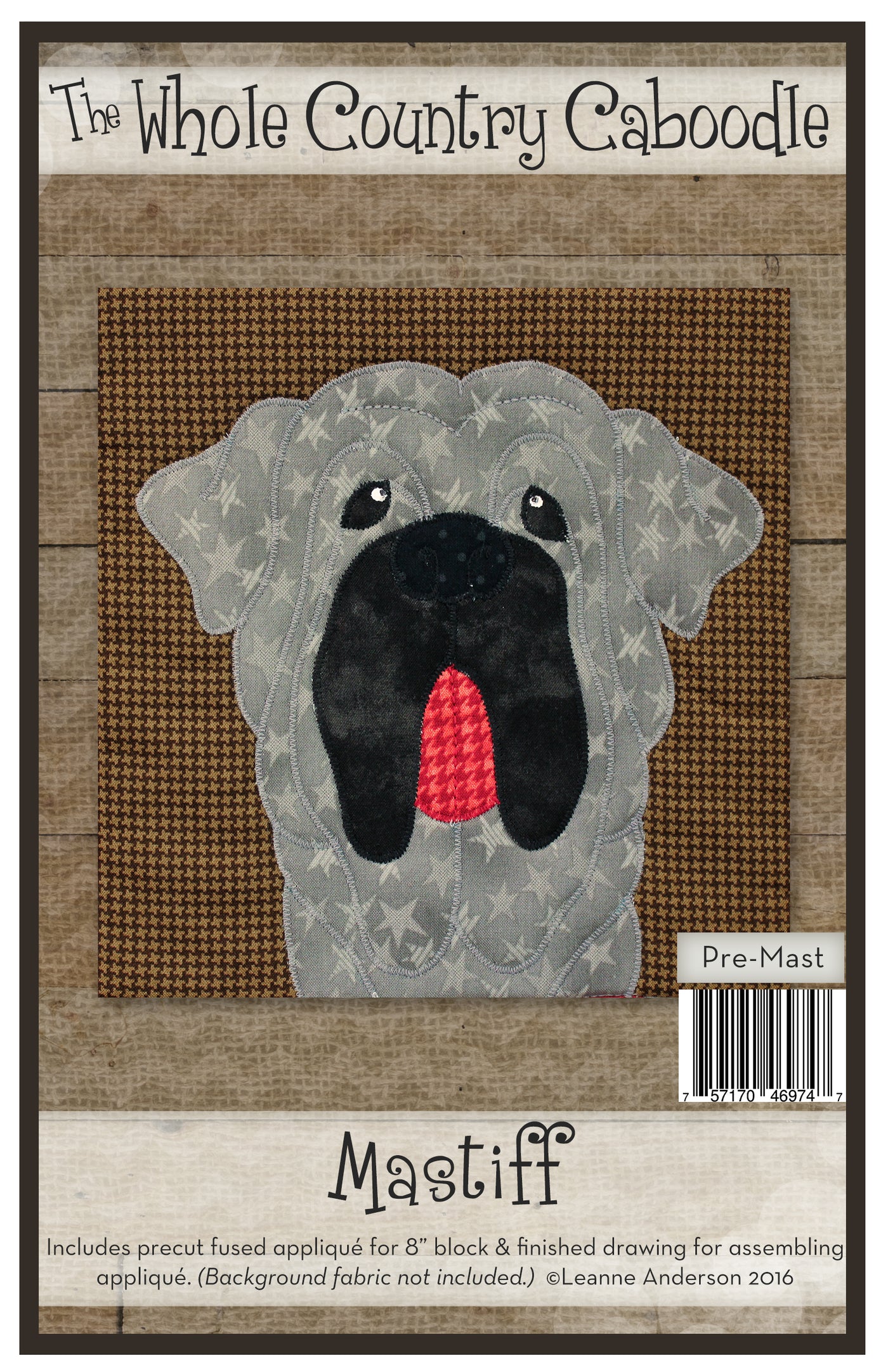 Mastiff Applique