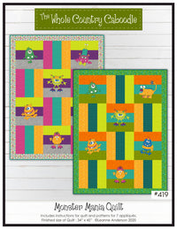 Monster Mania Quilt Pattern