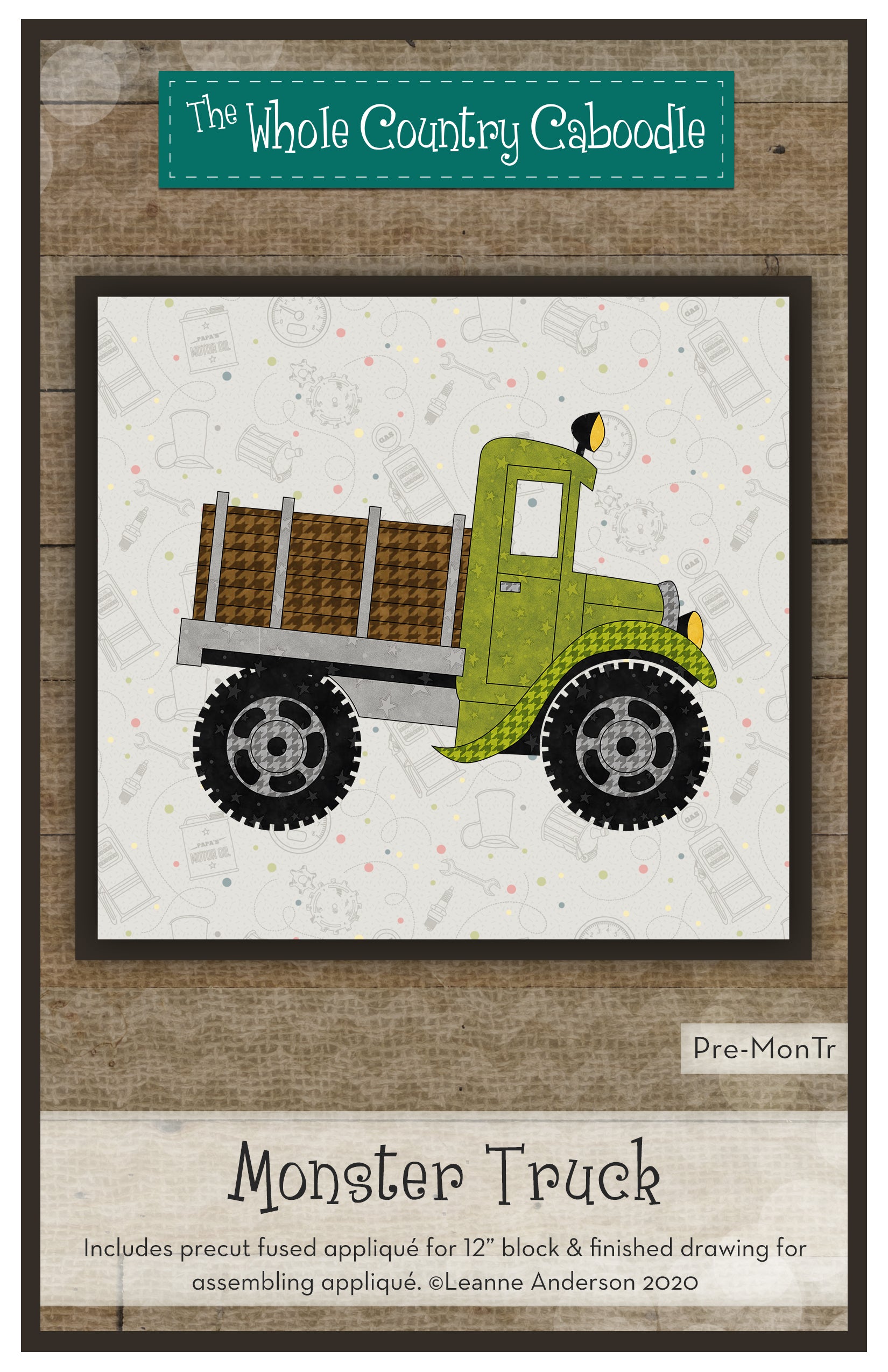 Monster Truck Applique