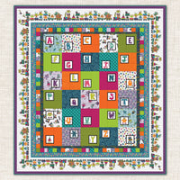 Monsters' ABCs Quilt Pattern