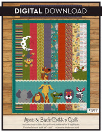 Moon & Back Critter Quilt