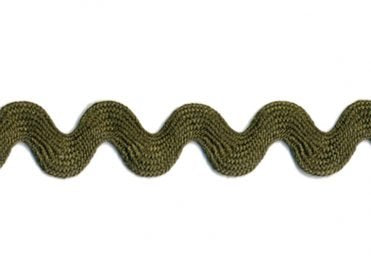 Large Moss Ric Rac - 1 yd Cut