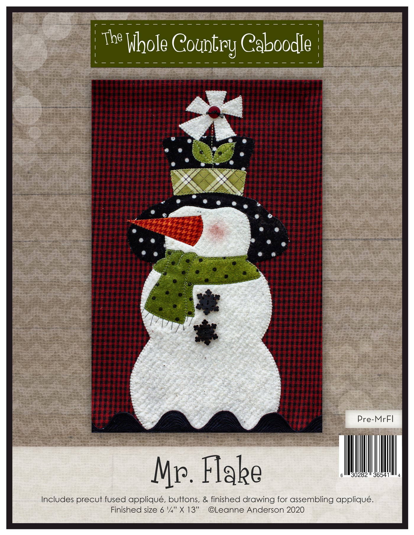 Mr. Flake Applique