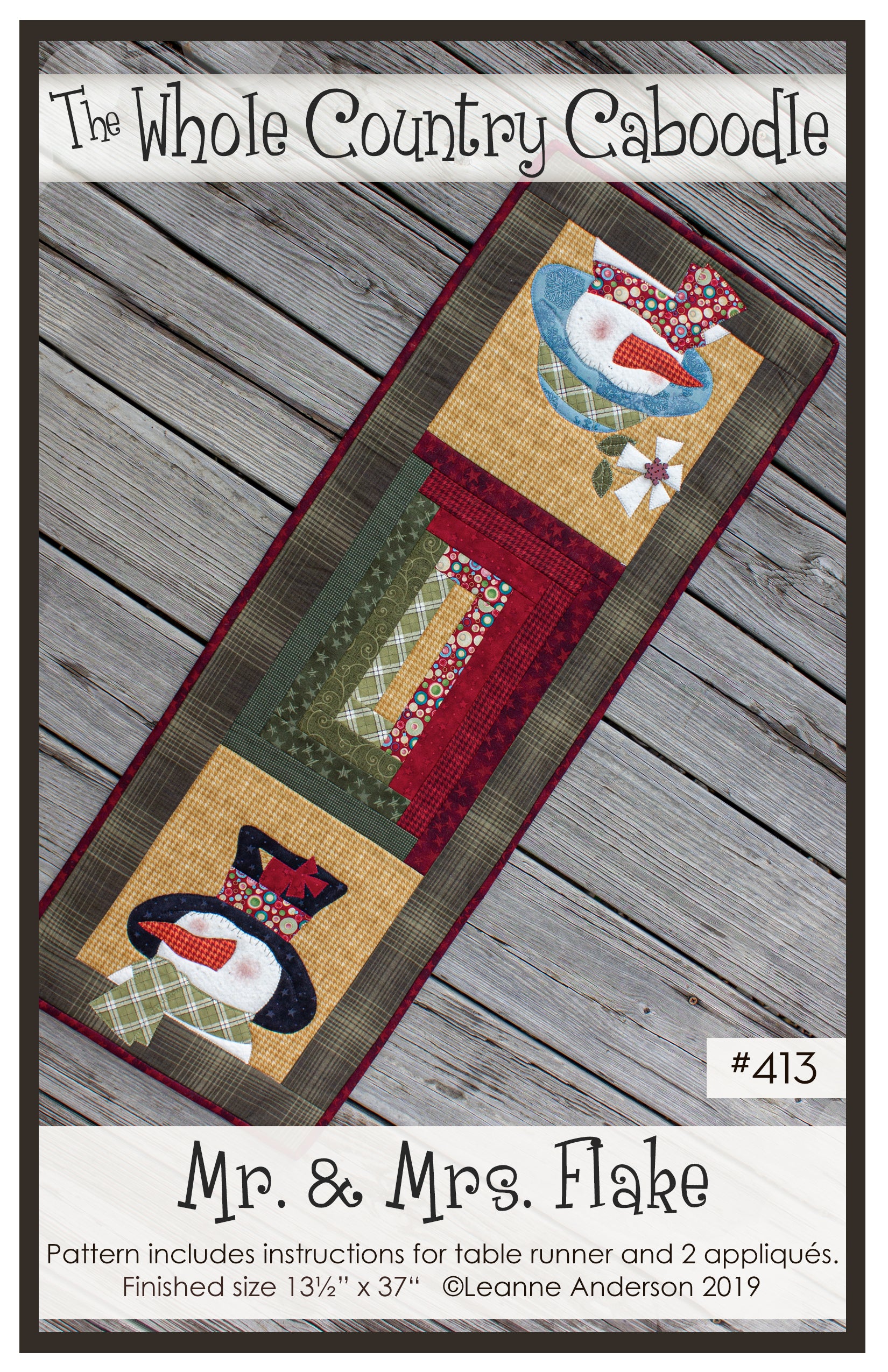 Mr & Mrs Flake - Pattern