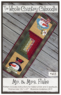 Mr & Mrs Flake - Pattern