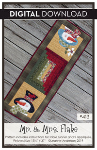 Mr & Mrs Flake - Pattern