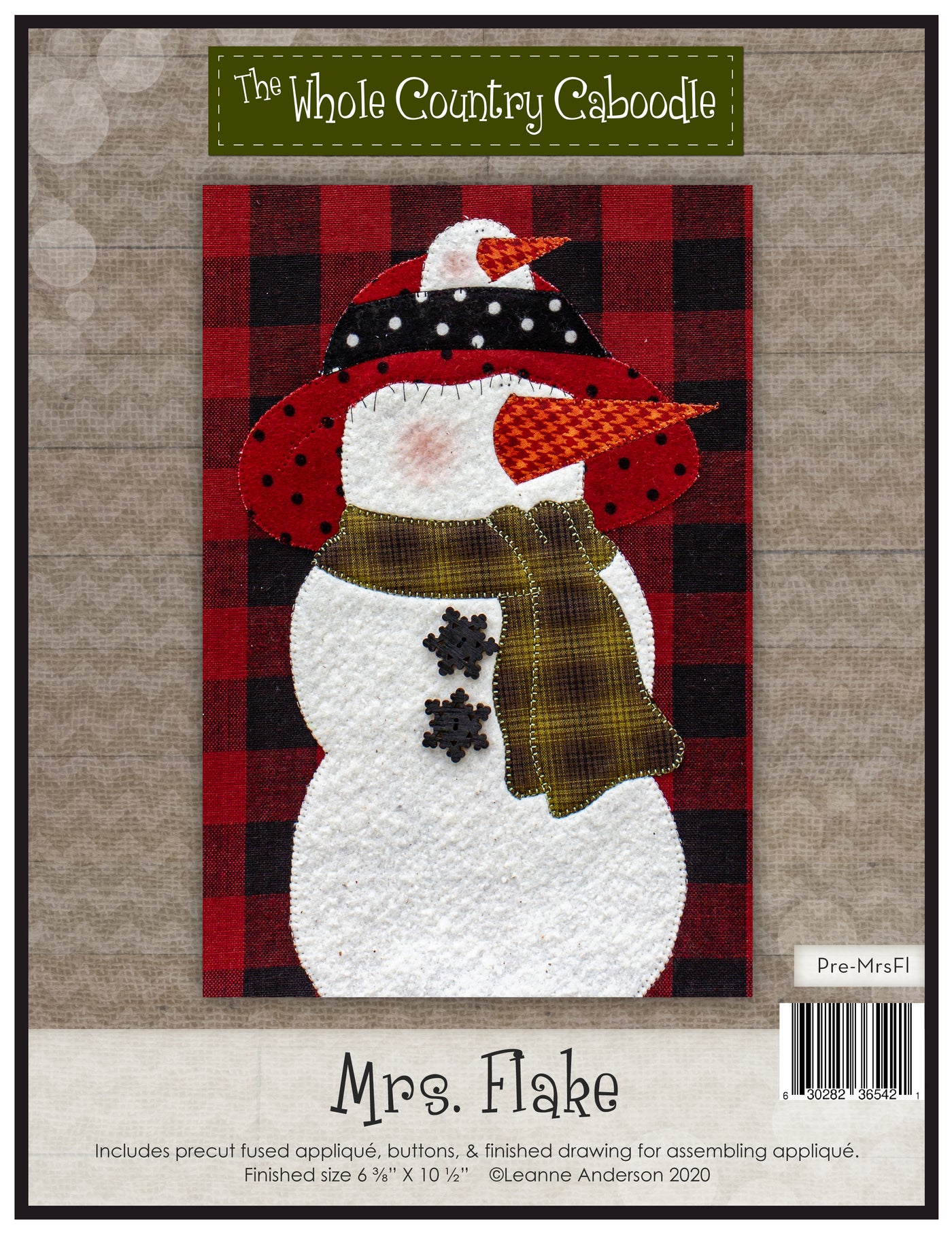 Mrs. Flake Applique