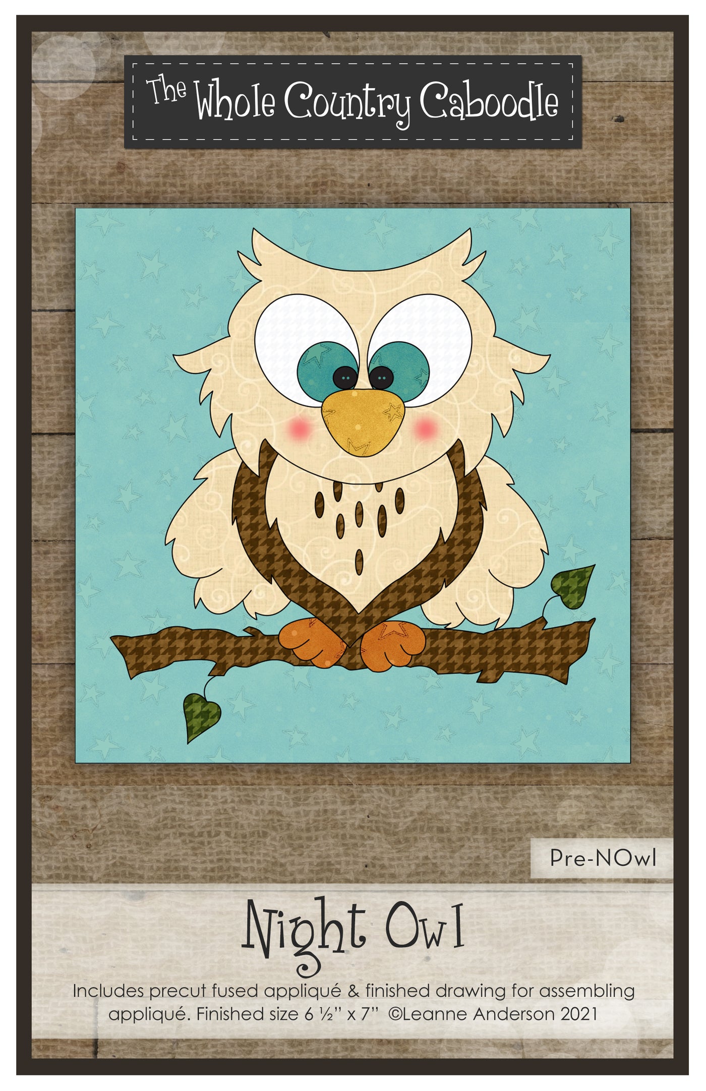 Night Owl Applique