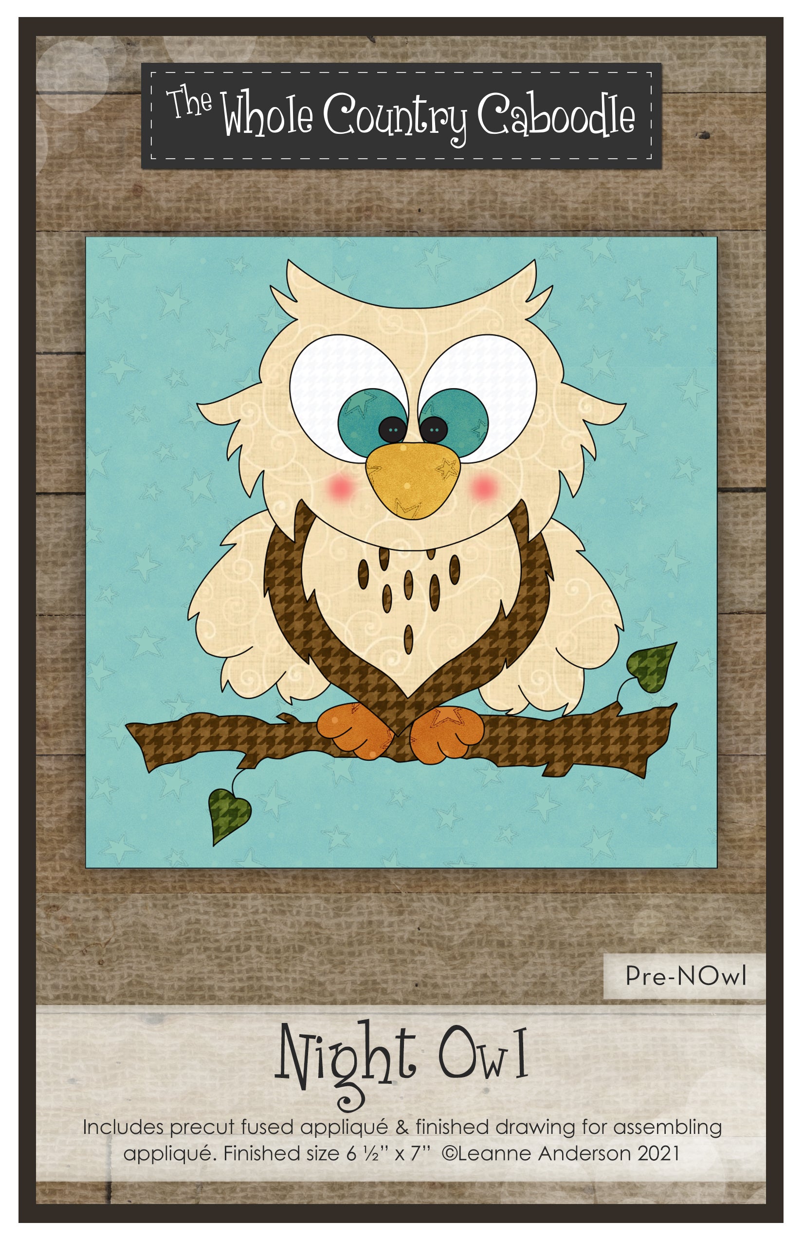 Night Owl Applique