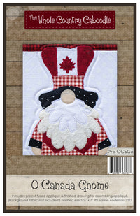 O Canada Gnome Applique