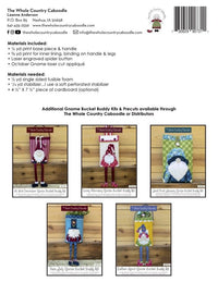 October Hilda Gnome Bucket Buddy Kit