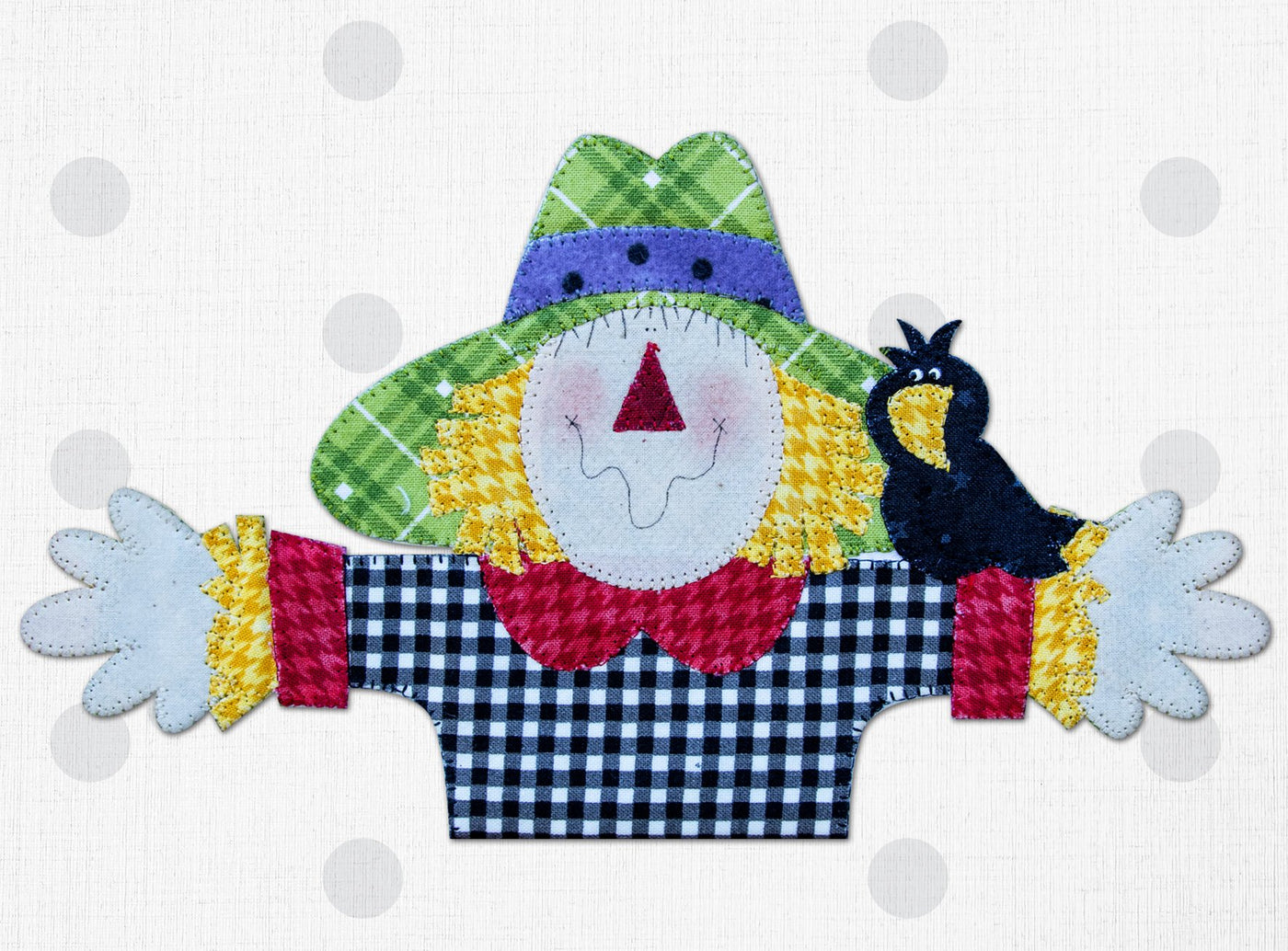 Otis The Scarecrow Applique