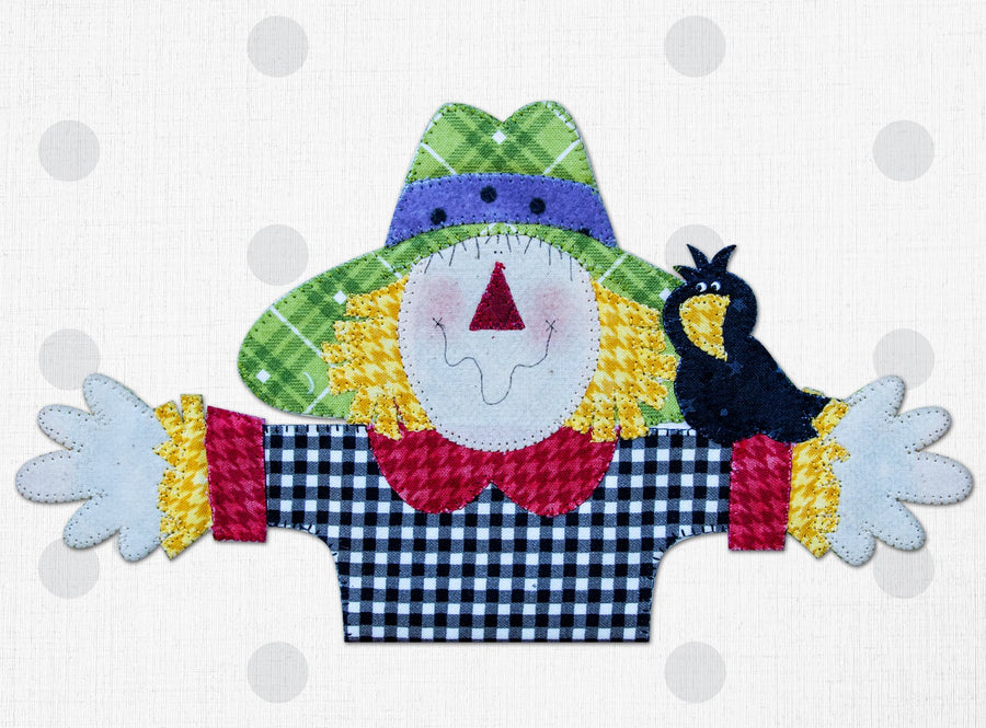 Otis The Scarecrow Applique