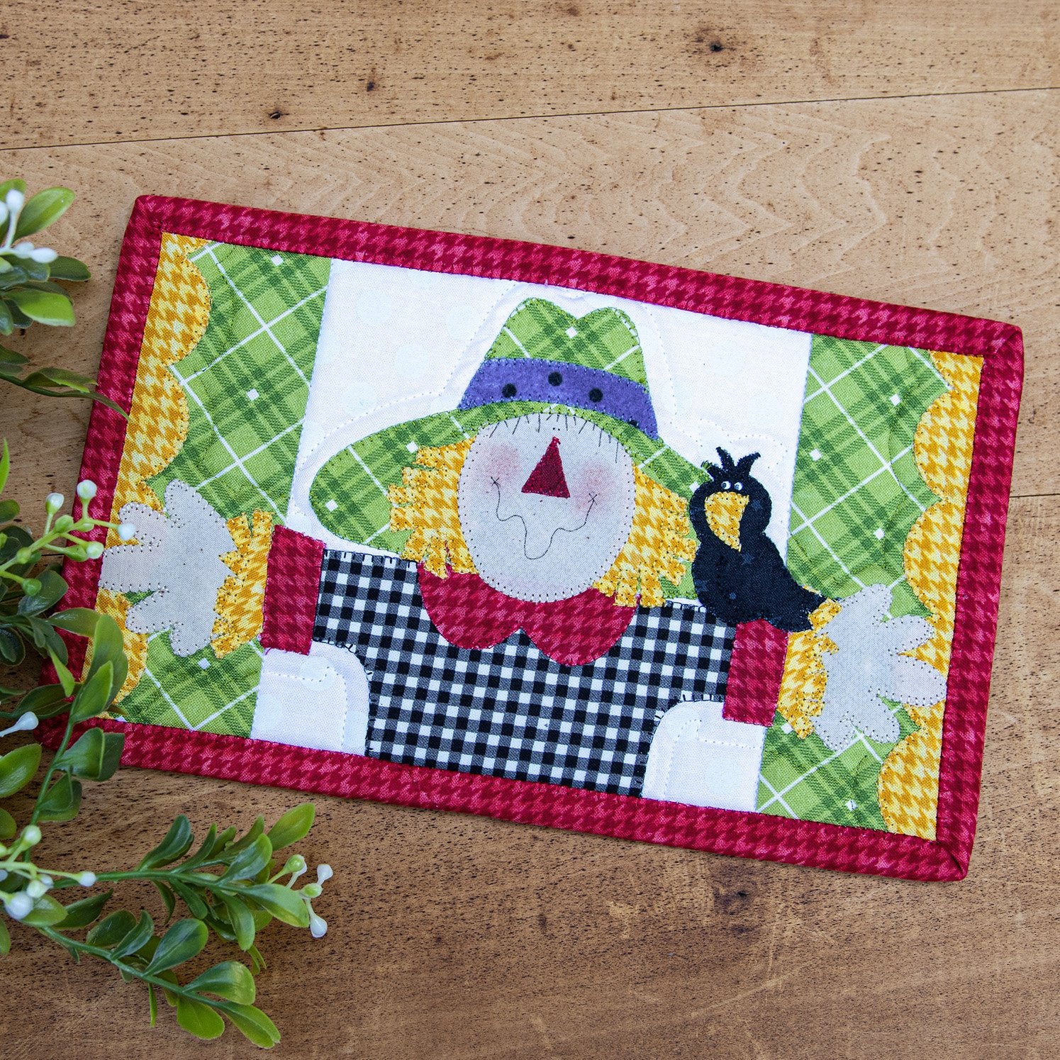Otis the Scarecrow Mug Rug Kit