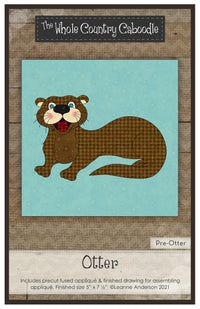 Otter Applique Applique