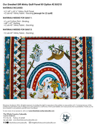 Our Greatest Gift Minky Quilt Panel