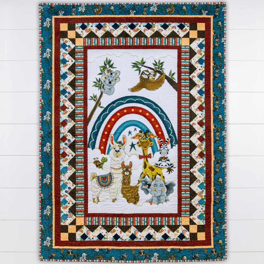 Our Greatest Gift Minky Quilt Panel