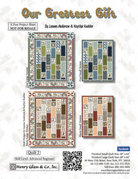 Our Greatest Gift Quilt 2 Pattern (FREE Digital Download)