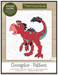 Oviraptor Applique