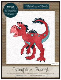 Oviraptor Applique