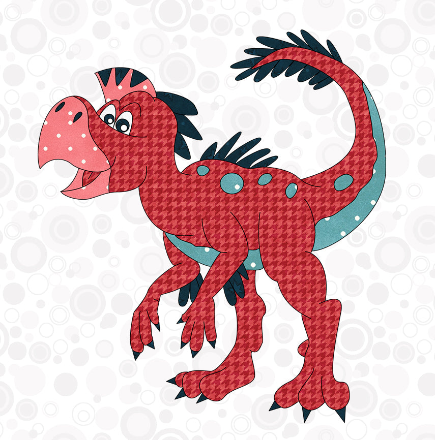 Oviraptor Applique