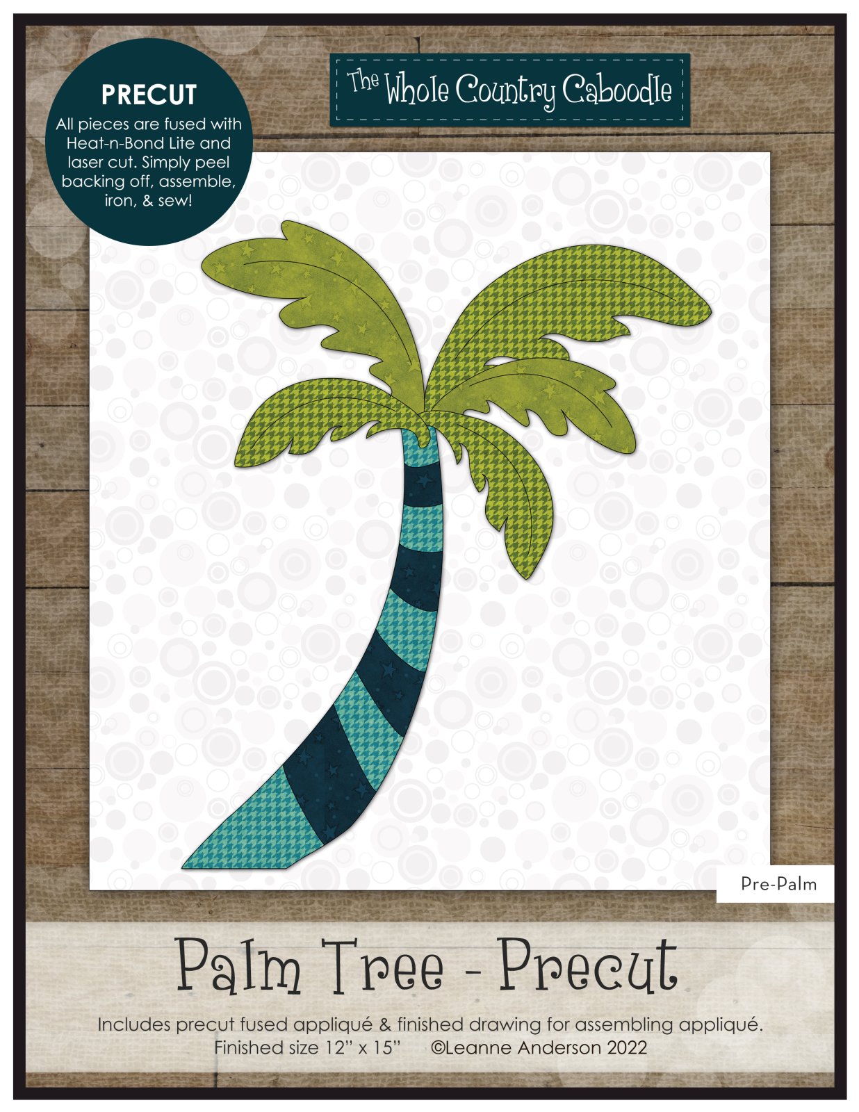 Palm Tree Applique