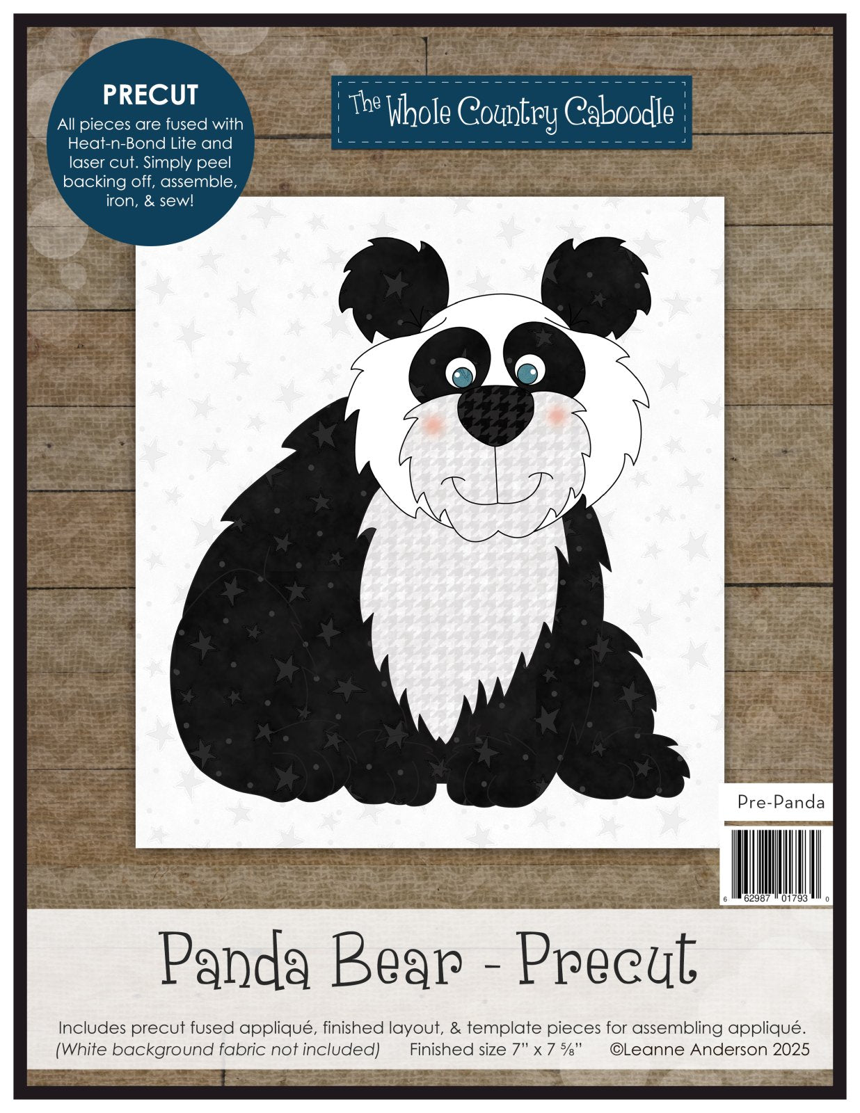 Panda Bear Applique