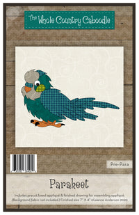 Parakeet Applique
