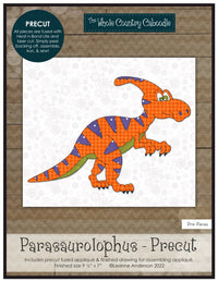 Parasaurolophus Applique