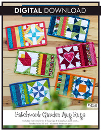 Patchwork Garden Mug Rugs