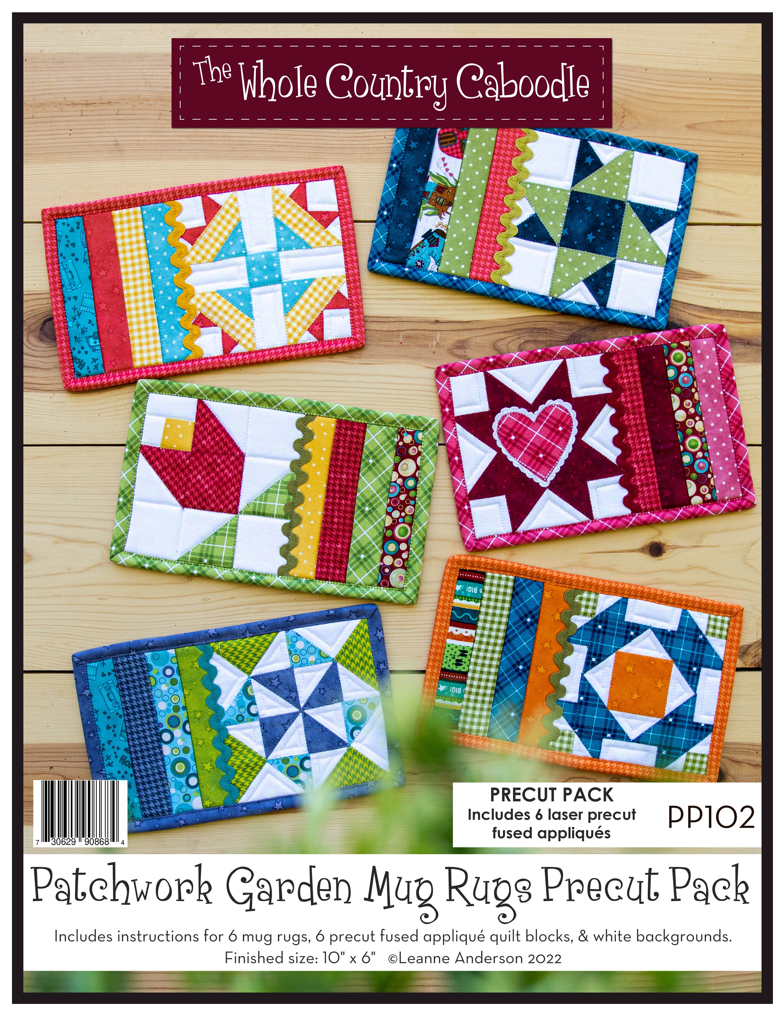 Patchwork Garden Mug Rugs