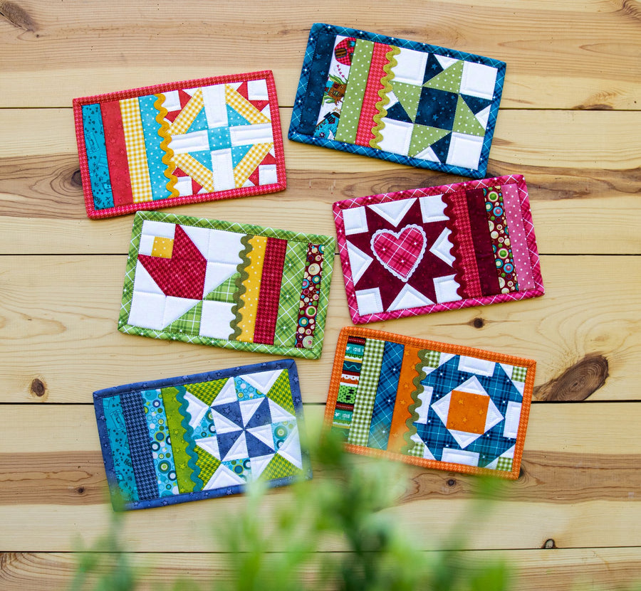 Patchwork Garden Mug Rugs