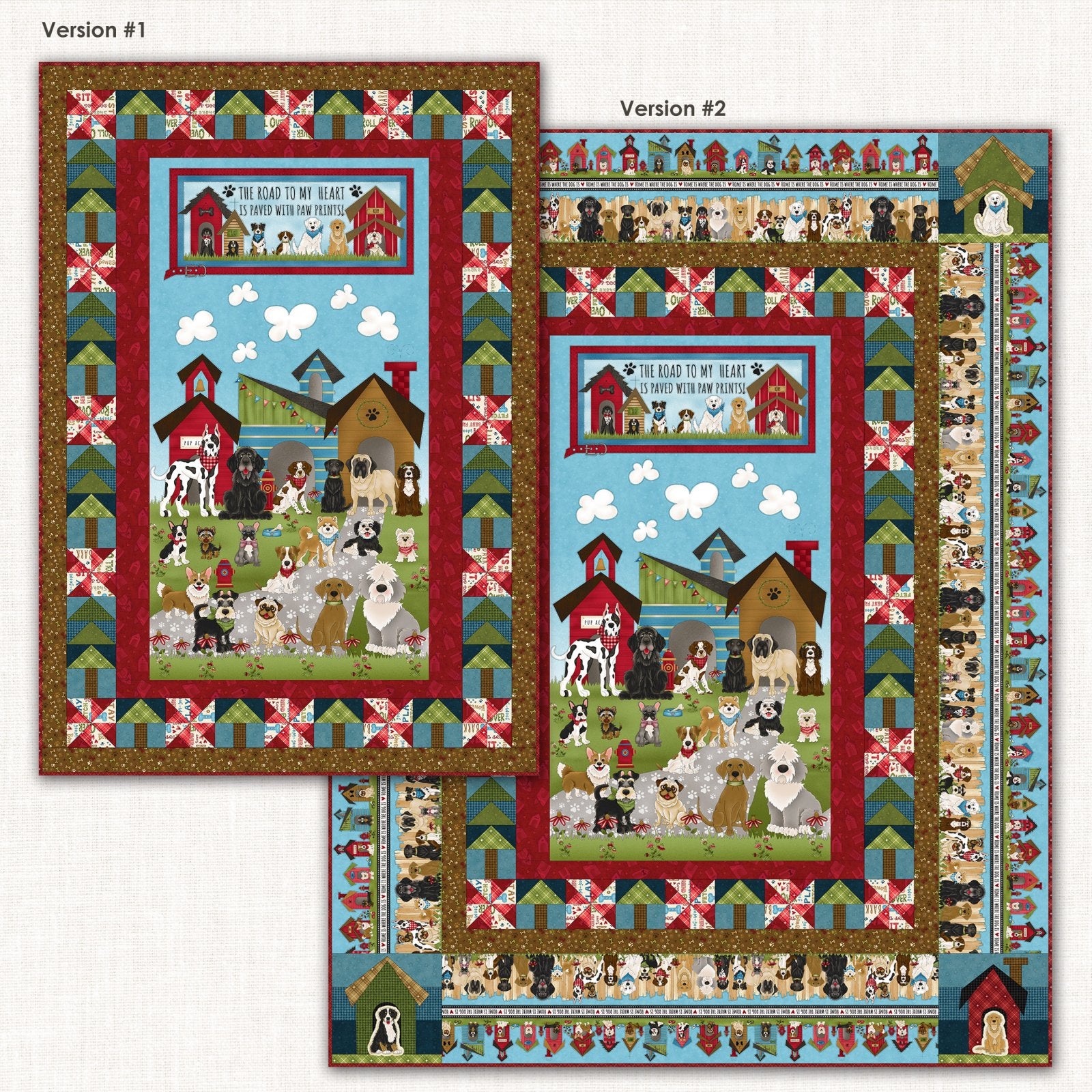 Paved with Paw Prints Quilt Pattern