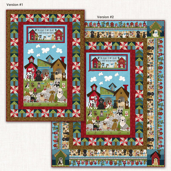 Paved with Paw Prints Quilt Pattern