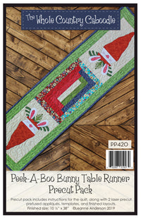 Peek-A-Boo Bunny Table Runner Pattern