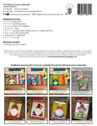 Peek-A-Boo Bunny Mug Rug Kit