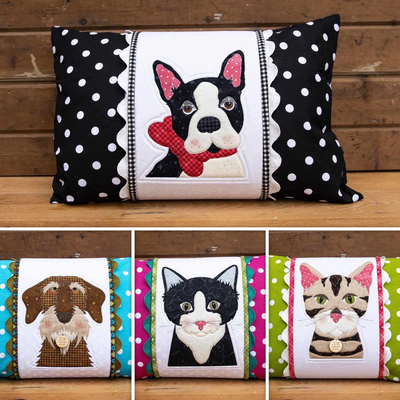 Pillow Wrap & Cover Project Sheet (Applique not Included)