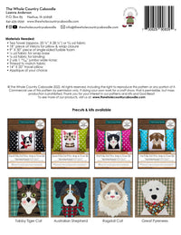 Pillow Wrap & Cover Project Sheet (Applique not Included)