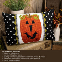 Spooky Jack Pillow Wrap & Cover Kit