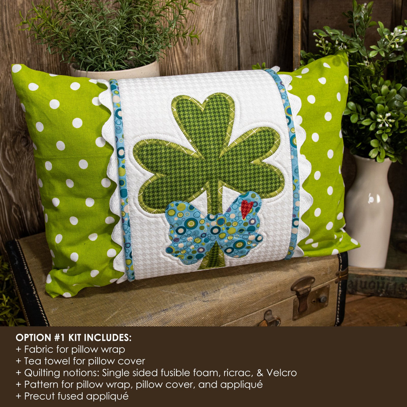 Lucky Lou Pillow Wrap & Cover Kit