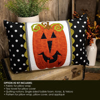Spooky Jack Pillow Wrap & Cover Kit