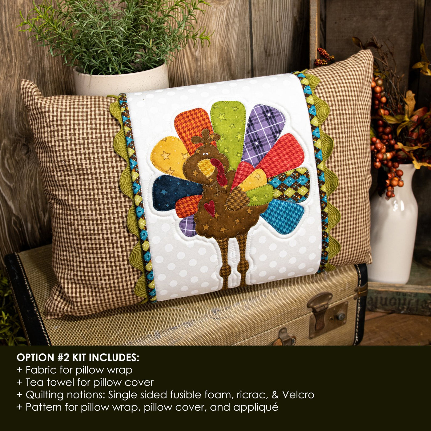 Gobble Gobble Pillow Wrap & Cover Kit
