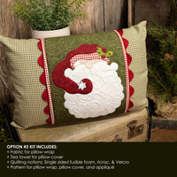 Ho Ho Ho Pillow Wrap & Cover Kit